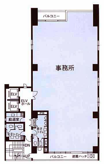 基準階(4〜8F)