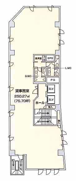 基準階(3〜9F)