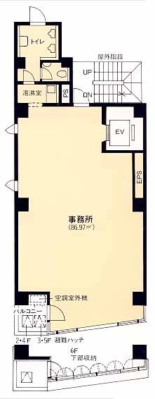 基準階(2～6F)