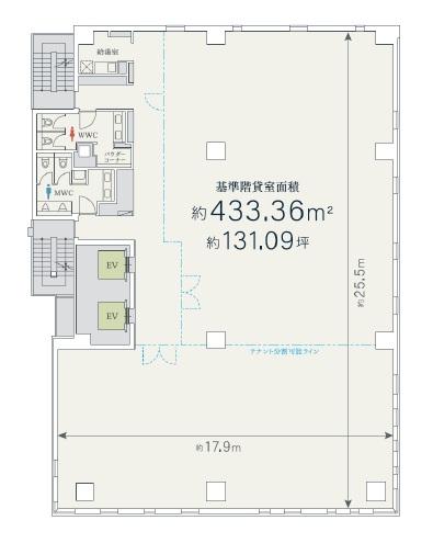 基準階(3〜8F)