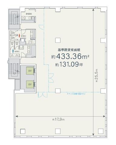 基準階(3〜8F)