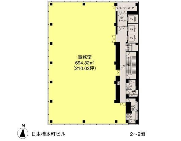 基準階(2～9階)
