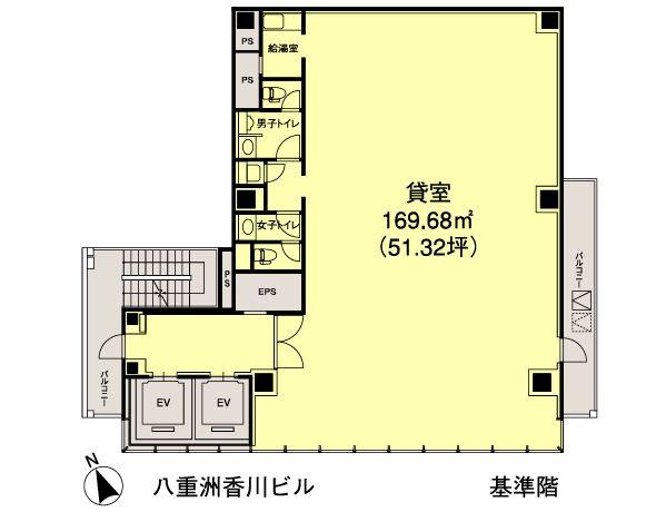 基準階(3～8F)