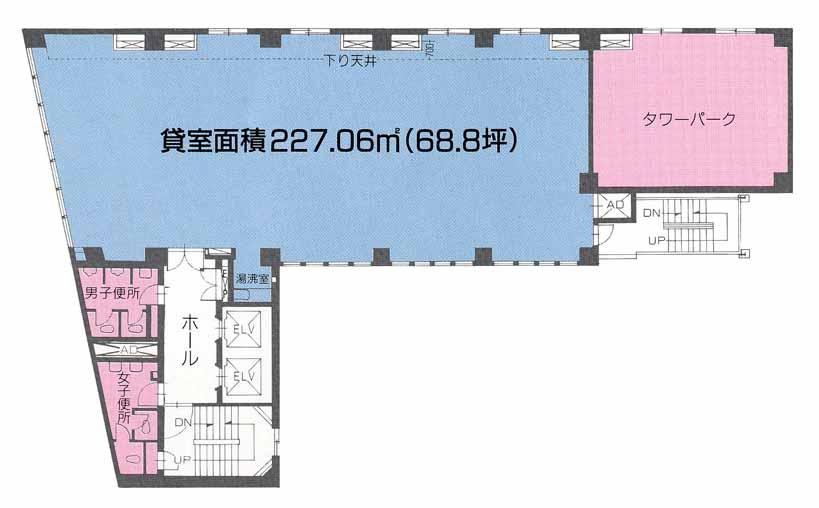基準階(2～6F)