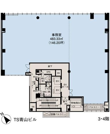 基準階(3～4F)