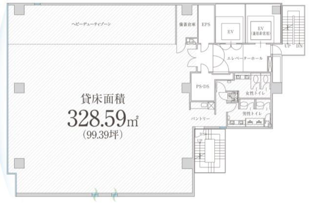 基準階(2〜11F)