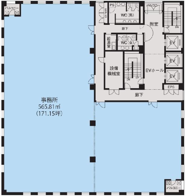 基準階(3〜11F)